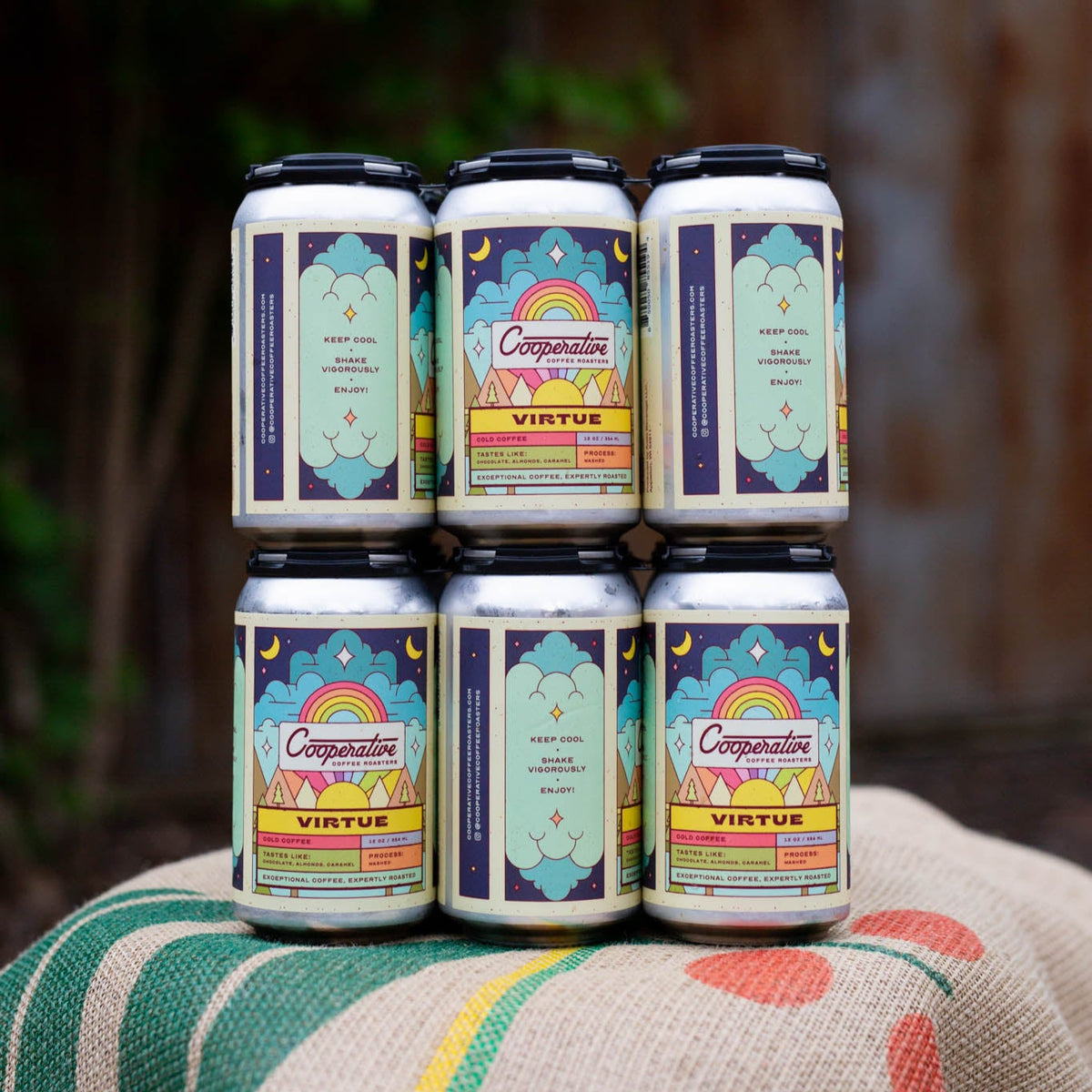 Cold Coffee Can, Virtue - 6-Pack – Cooperative Coffee Roasters