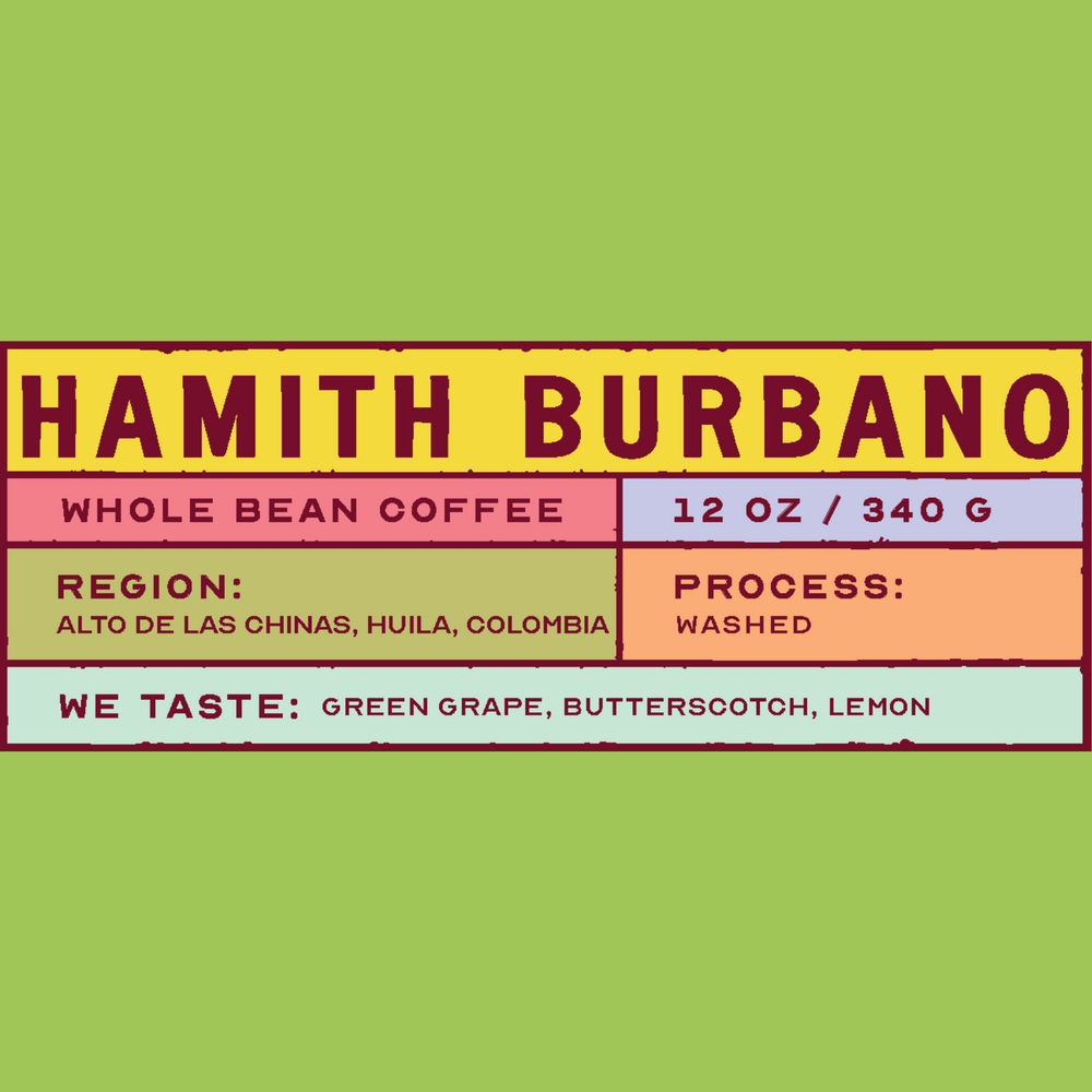 Hamith Burbano (pink bourbon) - Alto de las Chinas, Huila, Colombia