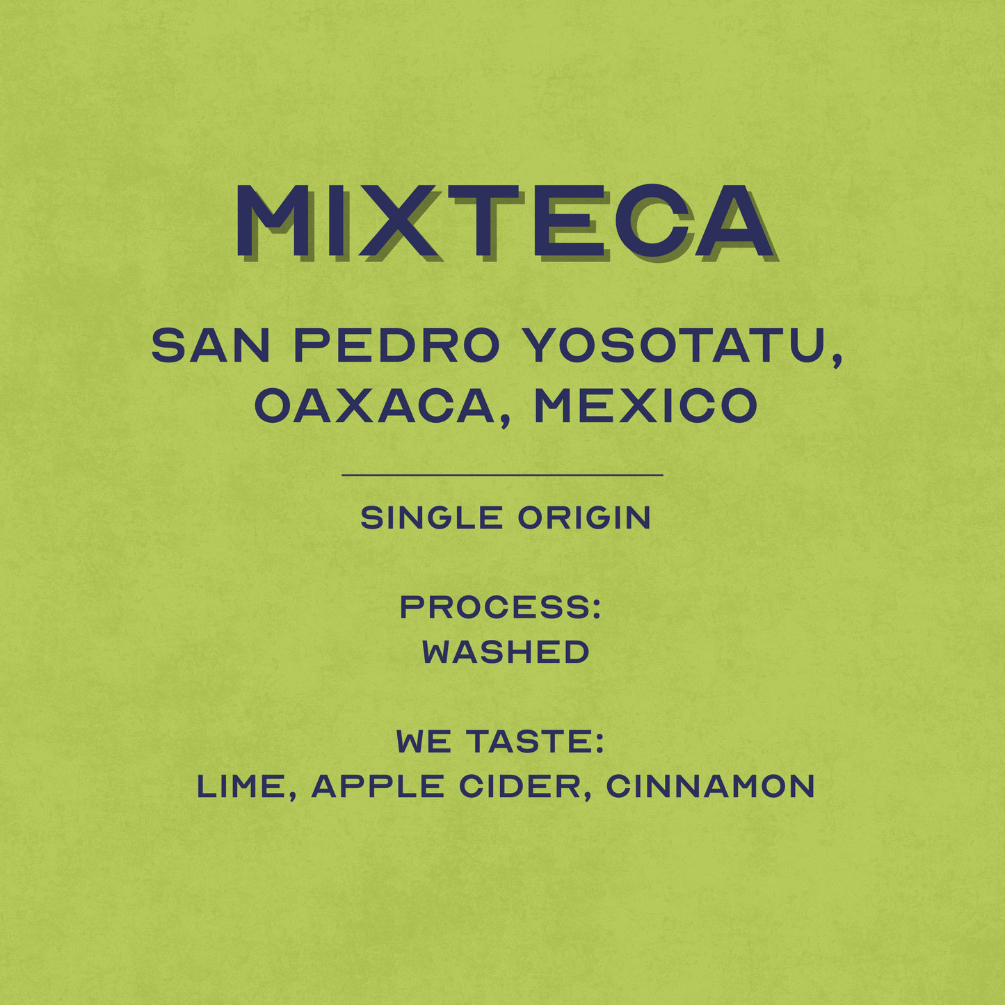 
                  
                    Mixteca (community lot) - San Pedro Yosotatu, Oaxaca, Mexico
                  
                