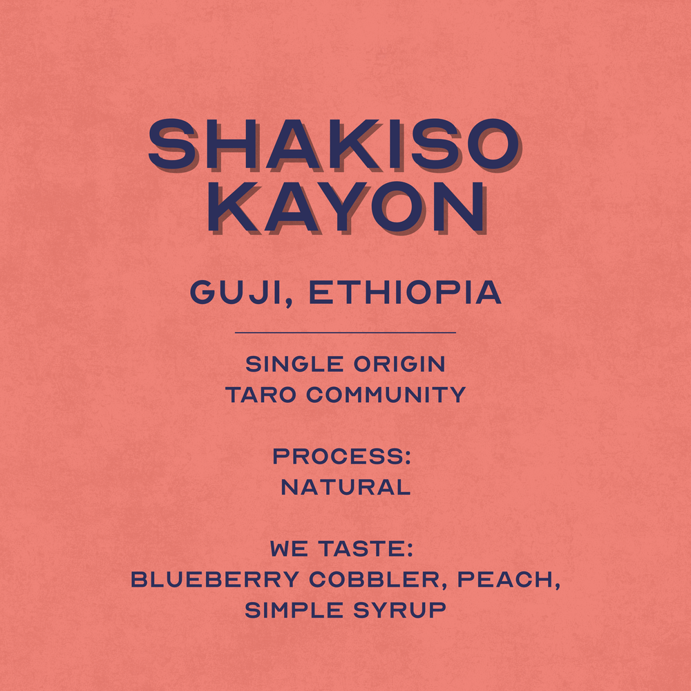 Shakiso Kayon Natural - Guji, Ethiopia